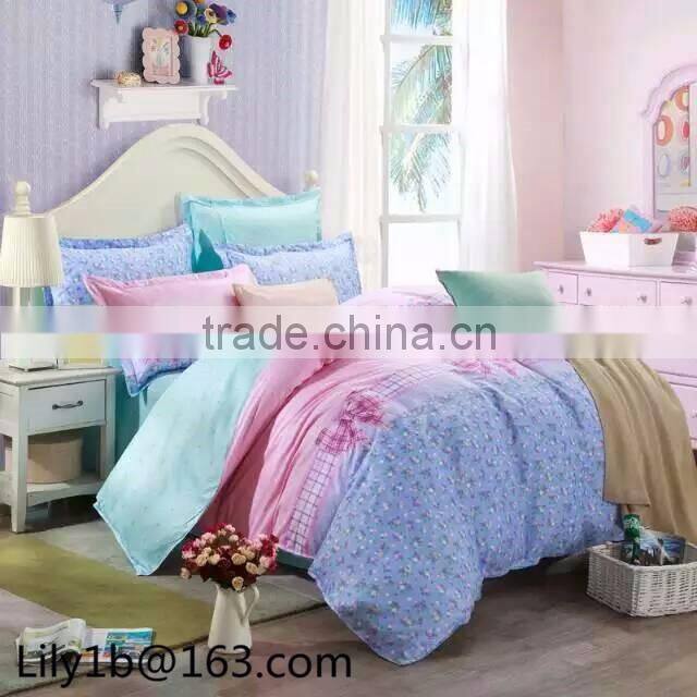 Lovely Bedroom Plain Color Bedding Set home bedding king size comforters sets