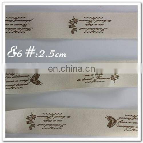 customized cotton printed webbing