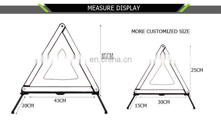 Traffic Car emergency safety kit with led warning triangle