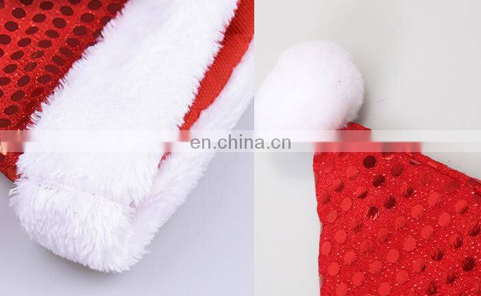 New products high quality unique Christmas santa claus dress costumes for kids MFJ-0091