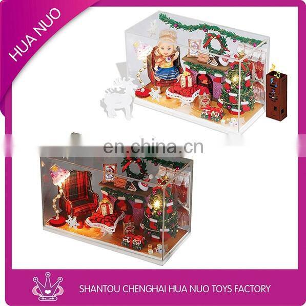 New Christmas DIY building blocks toy
