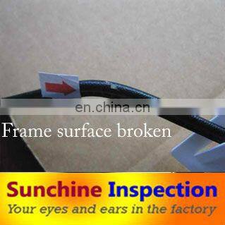 third party inspection company to check sunglass quality and test before shipment