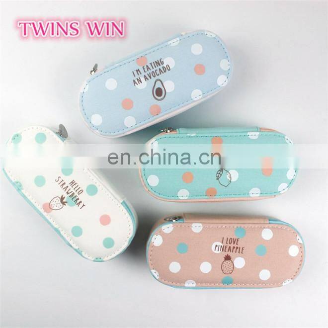 High grade custom mluti-colored canvas case for glasses ,Factory price promotion branded glasses case made in china