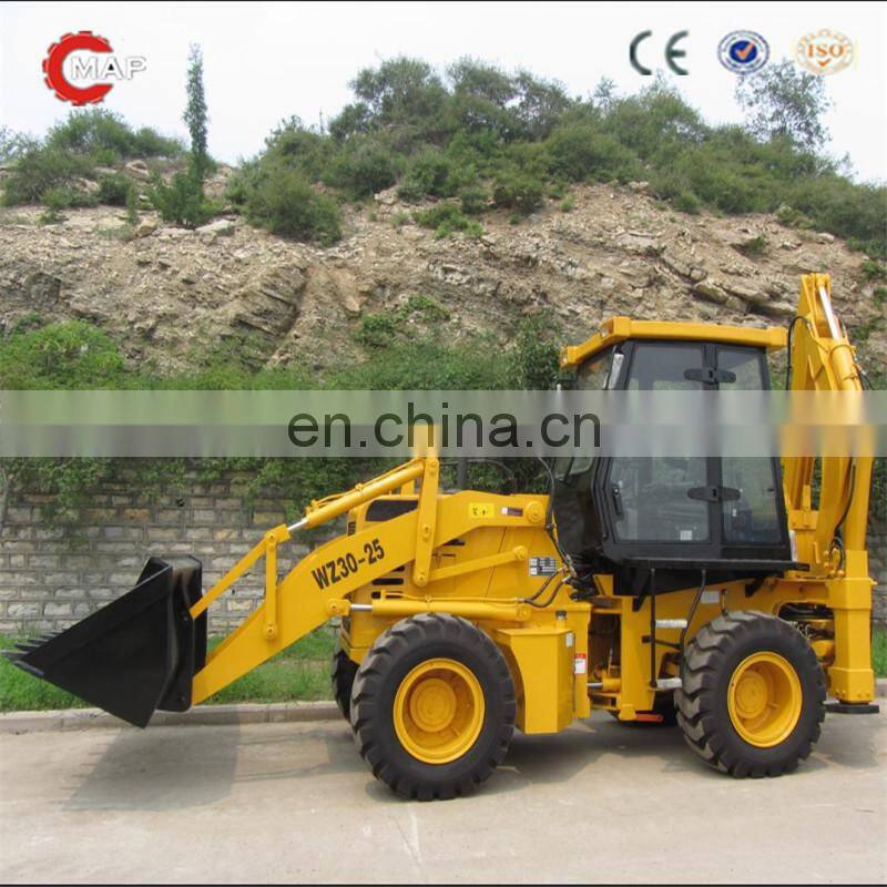 WZ30-25 quality hydraulic backhoe loader with price
