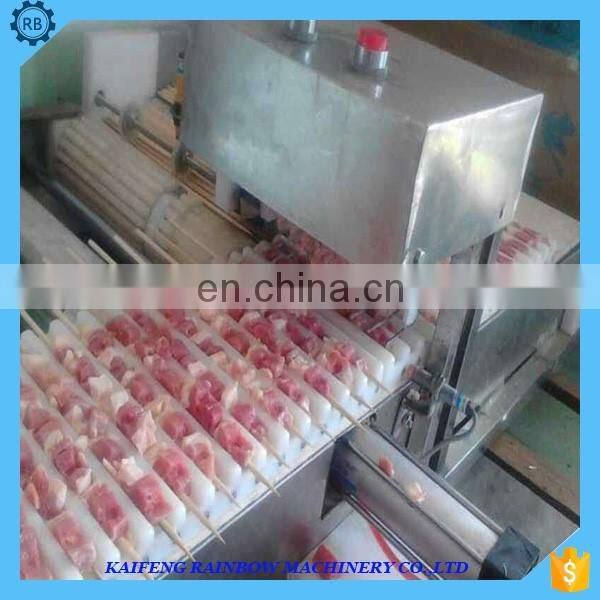 disassembled washed and sanitized easily Meat Skewer Wear String Machine