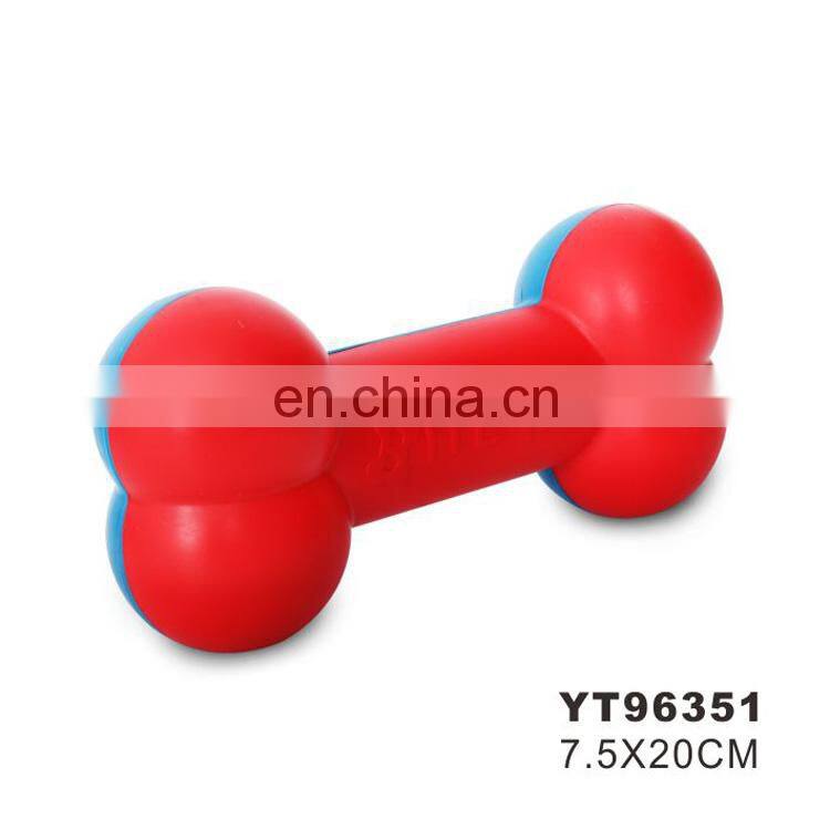 Rugby dog toy soft chew TPR dog treat toy ball