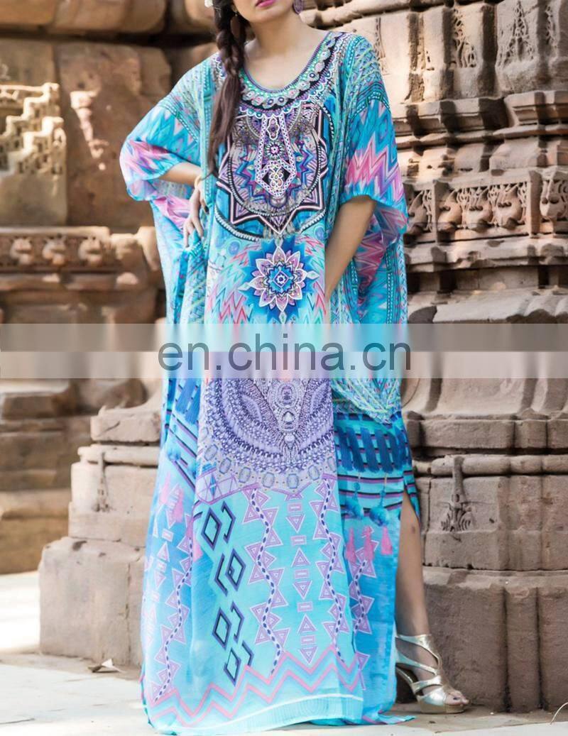New Cotton Swimsuit cover up Print Plus size Beach Cover up Robe de Plage Beach wear 2019 Vestido Playa kaftan Beach Tunic Pareo