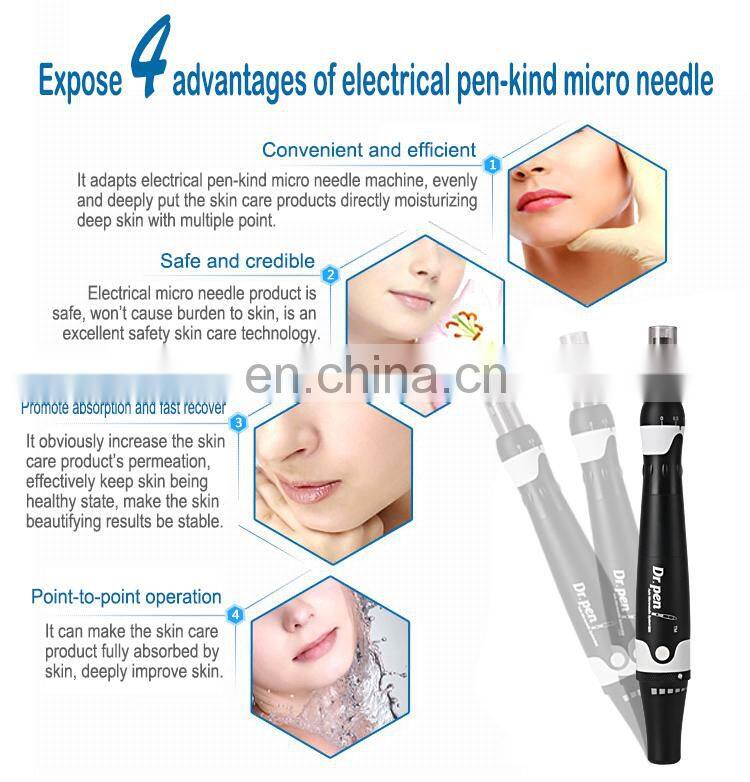 Professional A7 Derma Pen portable Microneedle Auto Derma Dr.Pen anti aging Skin Lifting Beauty Equipment