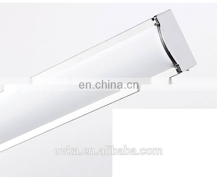 Simple modern stainless steel telescopic mirror light
