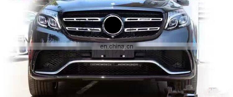 GLS body kits fit for MB GLS-CLASS X166 2015y-2017y to X166 GLS63 A style body kits for X166 GLS63 PP front+fender+rear