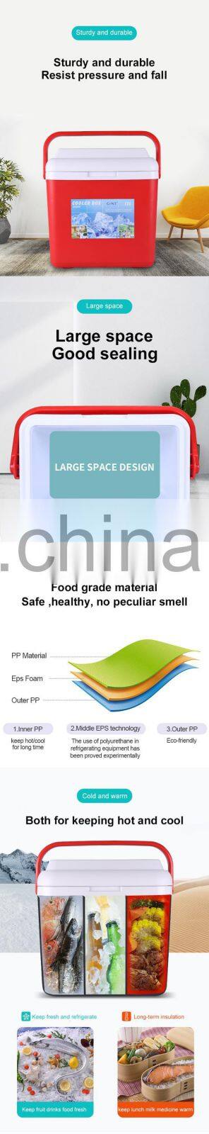 22L factory price EPS foam outdoor picnic  portable ice chest cooler box