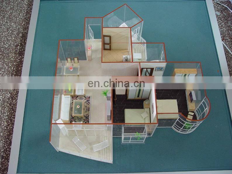 3d models interior design with detail furniture and layout