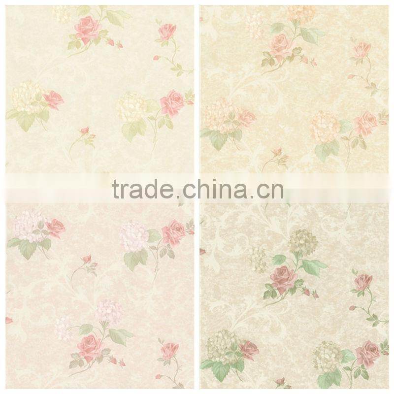 Home and love pvc wallpaper wholesale