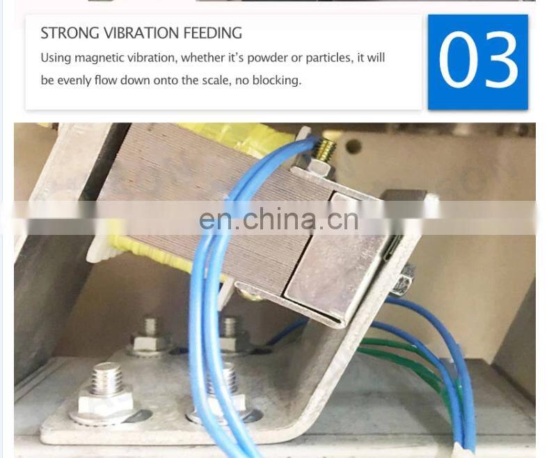 YTK-PW200 200g Particle and powder automatic packaging machine price for grain, coffee beans, tea bag, spices, flour