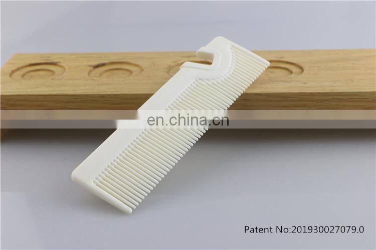 Biodegradable ECO high quality comb manufacturer gift customized salon hair Comb