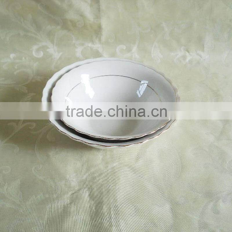 ceramic soup bowl set, home use porcelain salad bowl, cheap korean bowl soup bowl