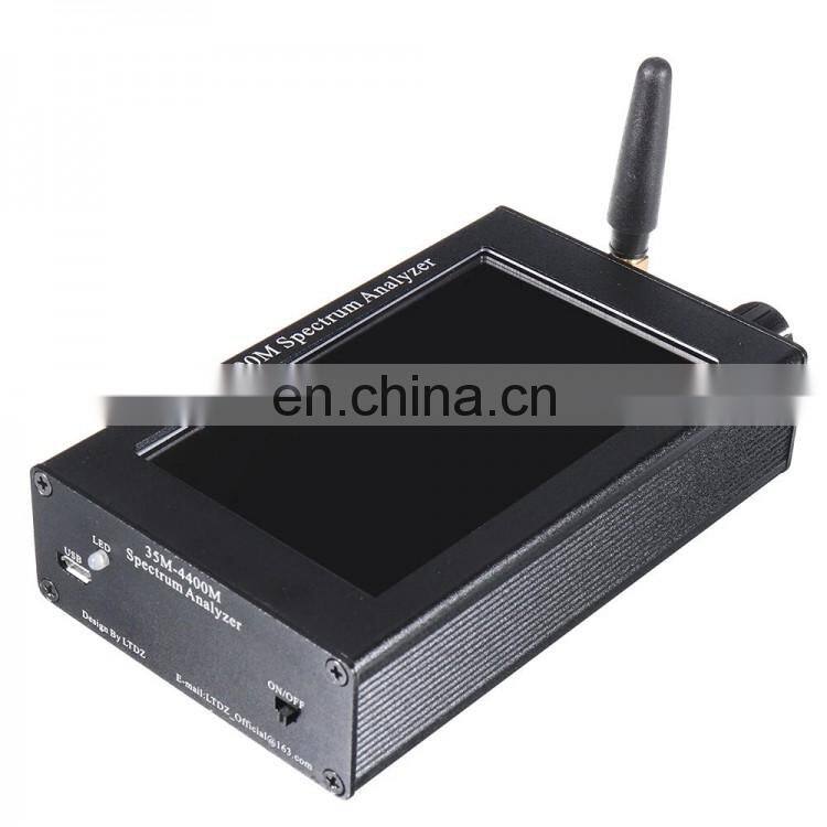 4.3" Color LCD Perfect 35M-4400M Handheld RF Spectrum Analyzer For Walkie Talkie Toy Remote Control