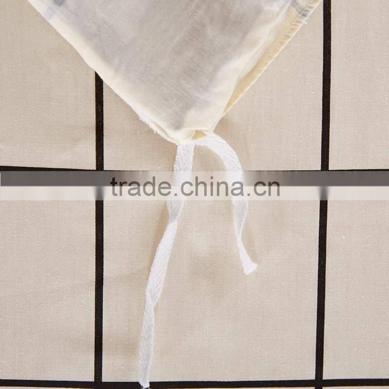 New fashion china factory 100%cotton palid kids quilt cover bedding set, child comforter set