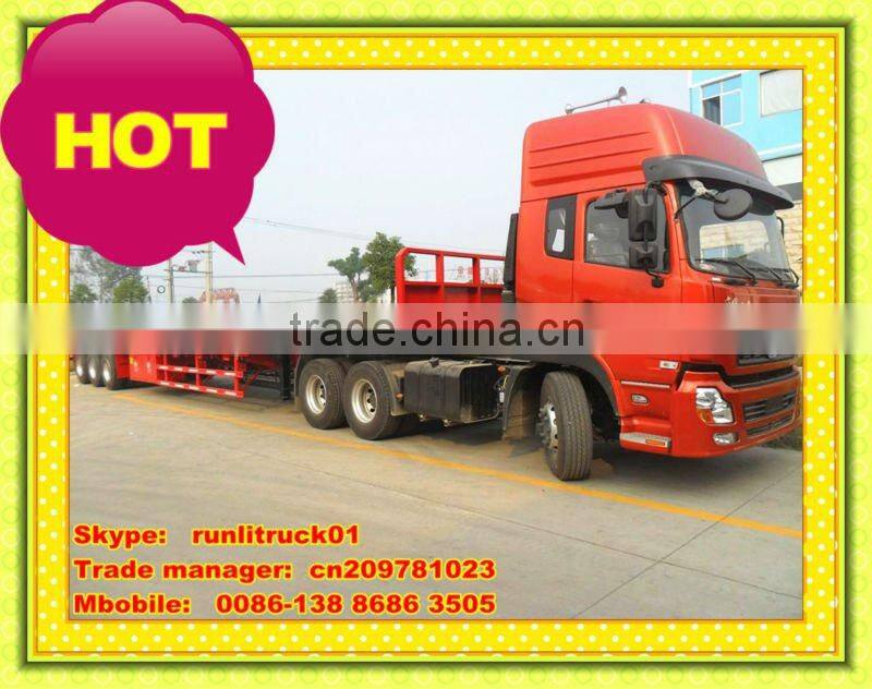 single axle Car transport semi trailer