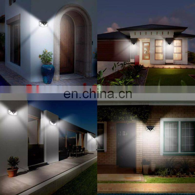 20led wireless battery powered waterproof security pir motion solar motion sensor led outdoor light