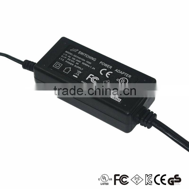 US/UK/EU PLUG 45w 12v power supply led power supply