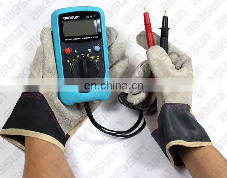 all-sun EM3610 Battery Internal Resistance Tester Meter Battery Voltage Temperature Coefficient Automotive Tester