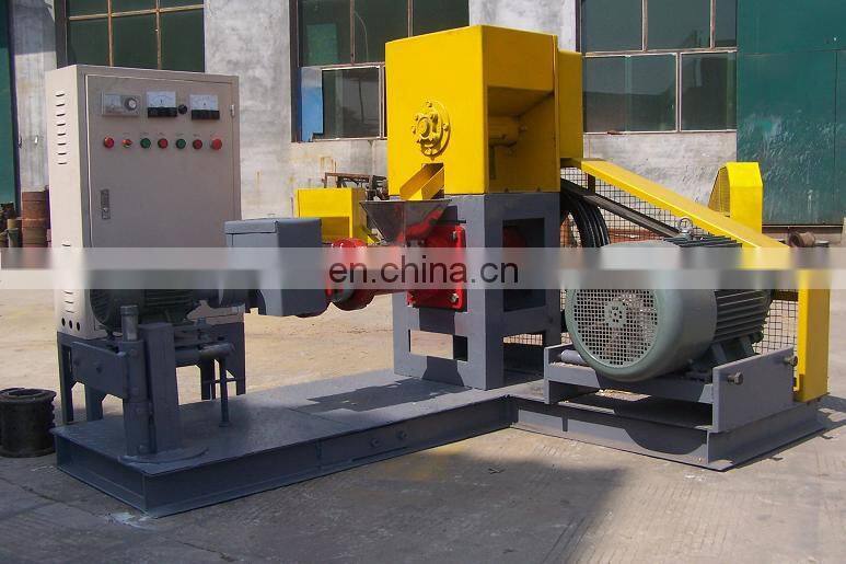 2018 Hot Promotion high quality floating catfish feed pellet making machine/Small fish farm cheap floating feed extruder