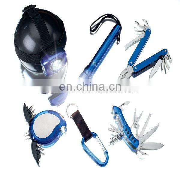 6 pcs outdoor camping useful multifunctional tool set