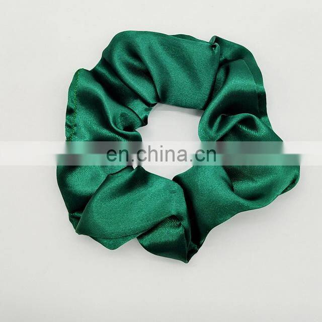 Women Girls Fashionable Accessories Elastic Hair Scrunchies Satin Hair Ties For Kids