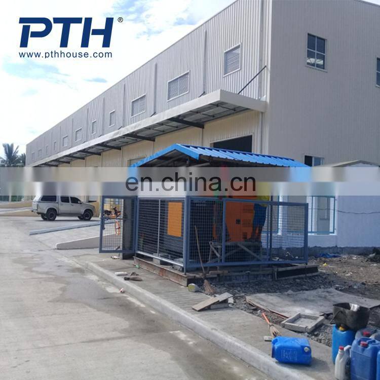 Modern Modular Prefabricated House Building Metal Portal Construction Prefab Warehouse Structural Light Frame Steel Structure