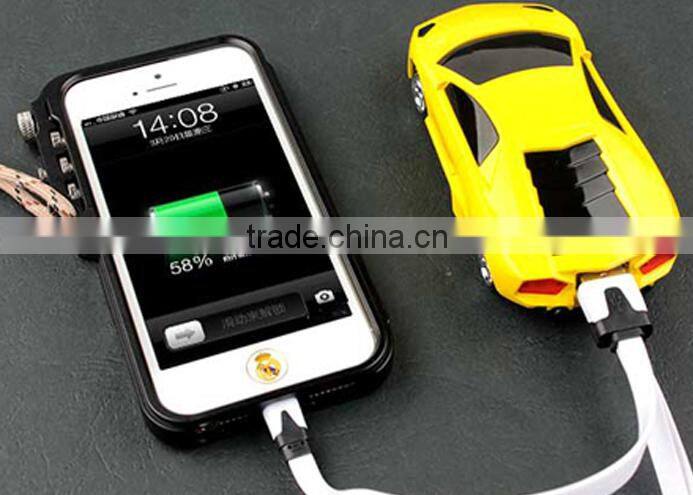 Car model rohs power bank 6000mAh external battery charger for samsung