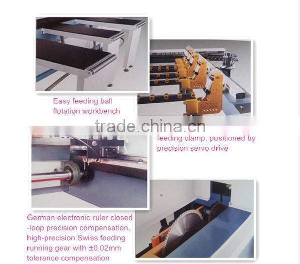 BCAMCNC! woodworking sliding table band saw from China
