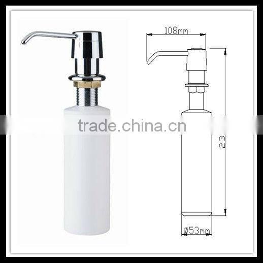 Corrosion resistant lotion sink soap dispenser