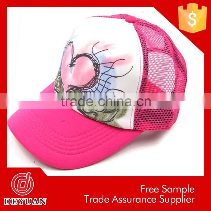 high quality customized 5 panels baseball hat
