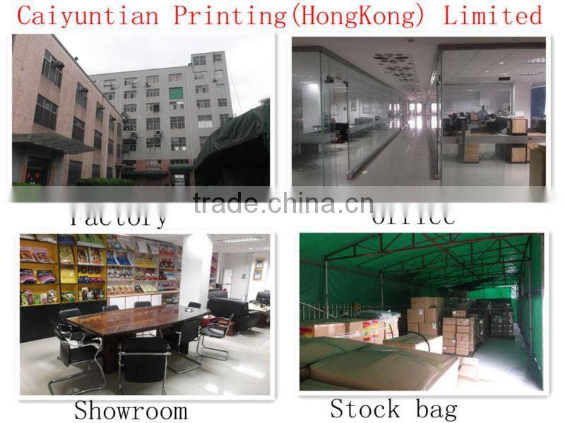 Cute design mylar aluminum foil plastic packaging bag for facial mask/facial mask bag