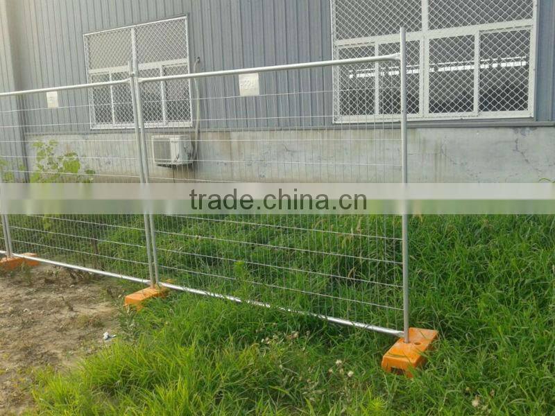 China suppliers-2014 cheap construction galvanized temporary fence