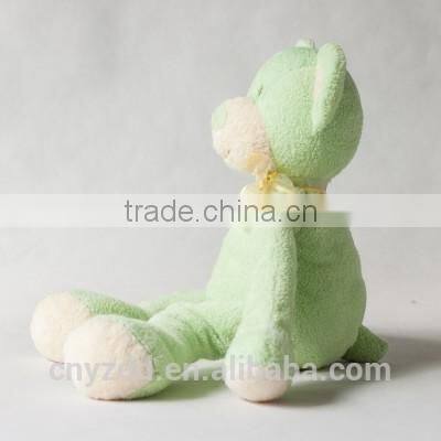 Plush Toy Long Leg Teddy Bear /Soft Gift Toy Bear with Silk Bow/Stuffed Toy Light Green Bear