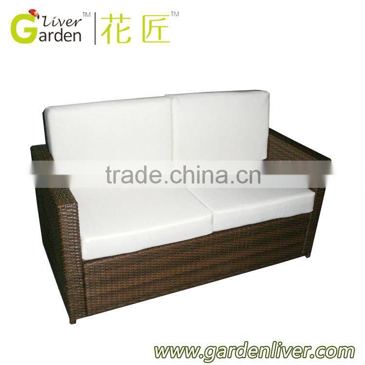 4 piece patio rattan Sofa Set wicker chair and table