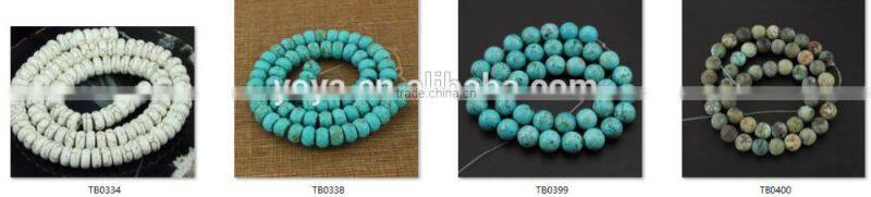 SB6569 Hot selling Synthetic Faceted Turquoise Bead Strands,Stone Bead strands