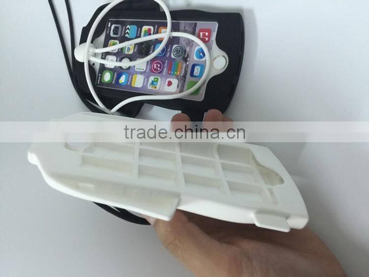 Popular fashion t-shirts design silicone case for iphone 6 with Lanyard