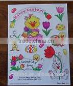 new design in stack easter bunny stickers