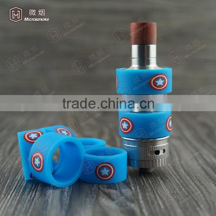 18.5x12 mm E cig custom silicone vape band China manufacture new electronic cigarette mod vape band silicon vape