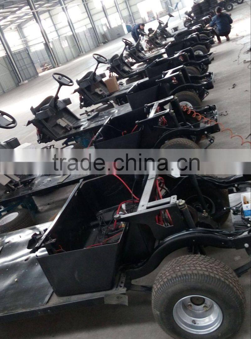 Aluminum chassis 2 seats electric golf cart