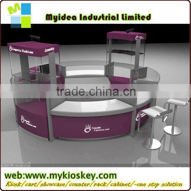 Foshan cheap wooden mirrored jewelry cabinet