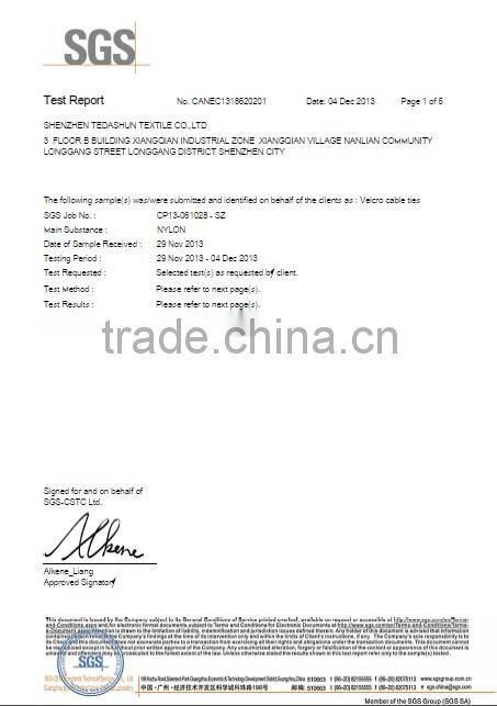 printed logo customized hook and loop strap