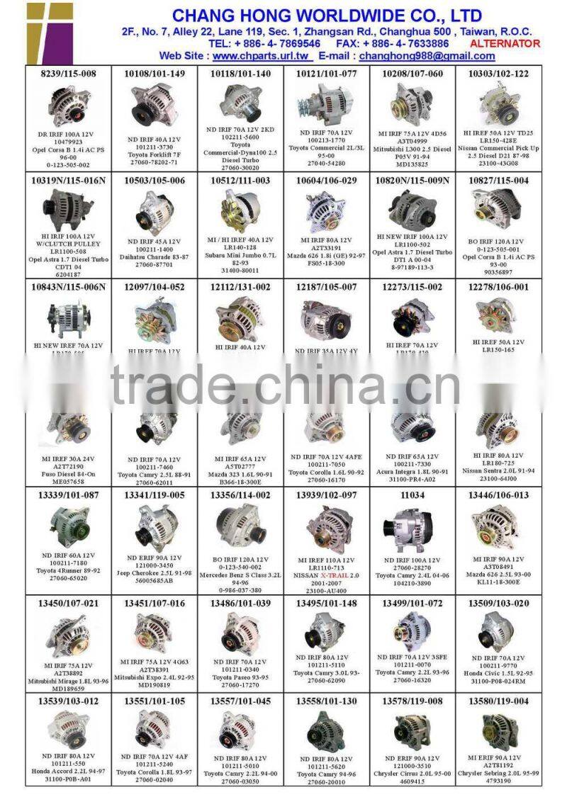 2S6T-10300-DB For 6S 12v Generator Power Generator