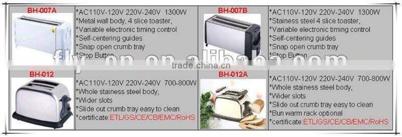 Toaster BH-001D GS/CE/RoHS