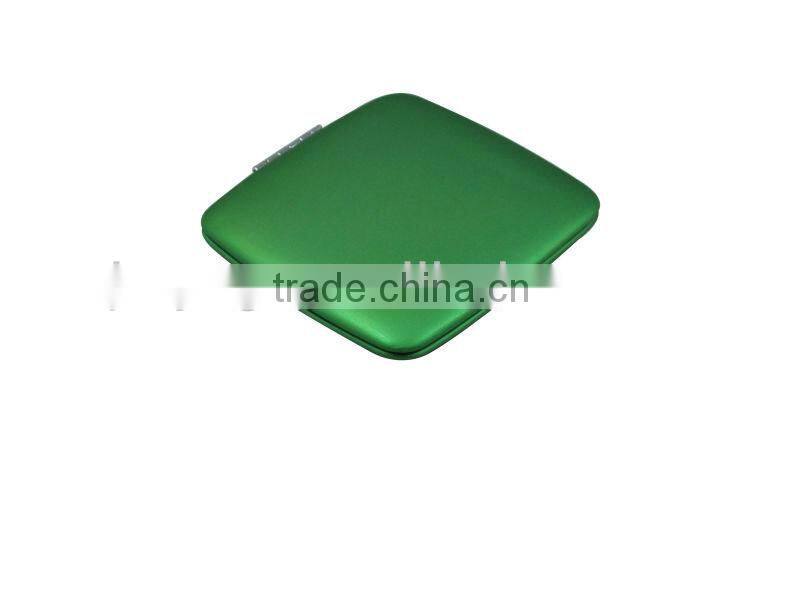 Aluminium mini makeup compact mirror