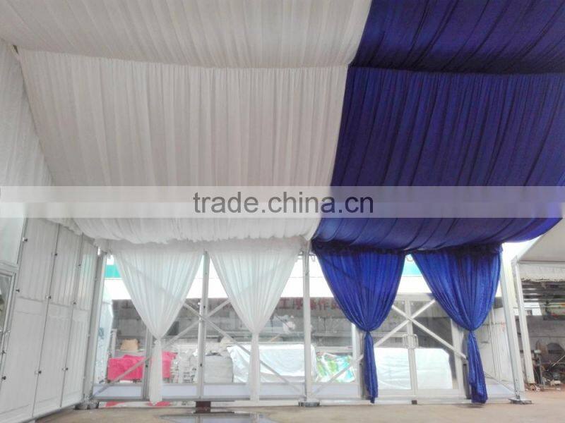 Focus on exclusive tent with short lead time