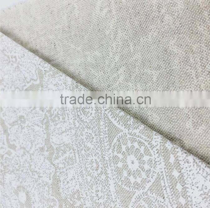 The cotton jacquard gery fabric
